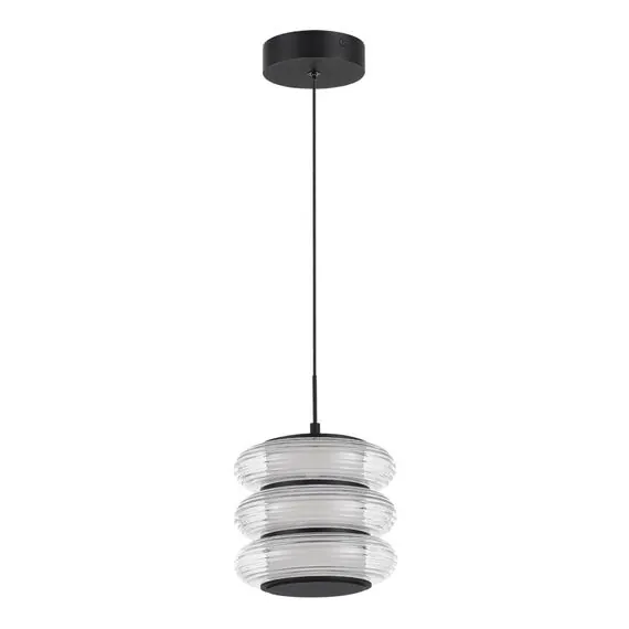 ST LUCE SL6239.403.03 Светильник подвесной ST-Luce черный/прозрачный LED 1*16W 3000K, изображение 2