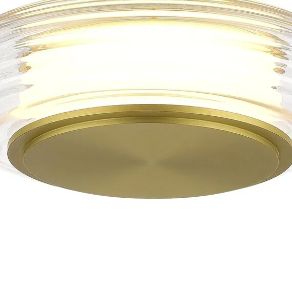 ST LUCE SL6239.203.01 Светильник подвесной ST-Luce золото/прозрачный LED 1*7W 3000K, изображение 4