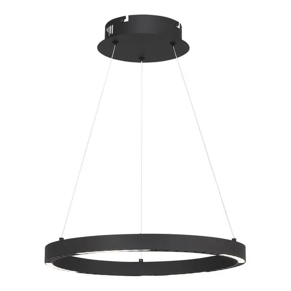 ST LUCE SL6238.423.01 Светильник подвесной ST-Luce черный/черный LED 1*25W 4000K
