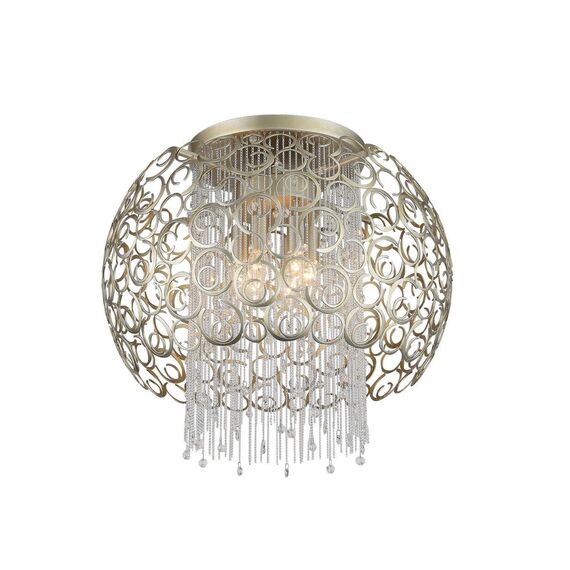 ST LUCE SL1101.202.06 Люстра потолочная ST-Luce Шампань/Шампань, Прозрачный E14 6*40W DOLCIMA