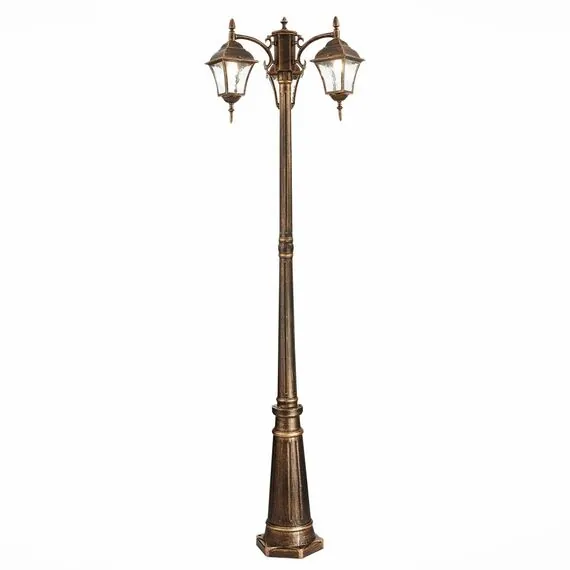 ST LUCE SL082.205.03 Светильник уличный наземный ST-Luce Бронза/Бронза, Прозрачный E27 3*60W DOMENICO