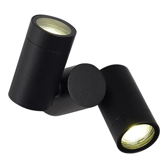 ST LUCE SL9011.402.02 Светильник уличный потолочный ST-Luce черный/белый GU10 2*50W, изображение 3