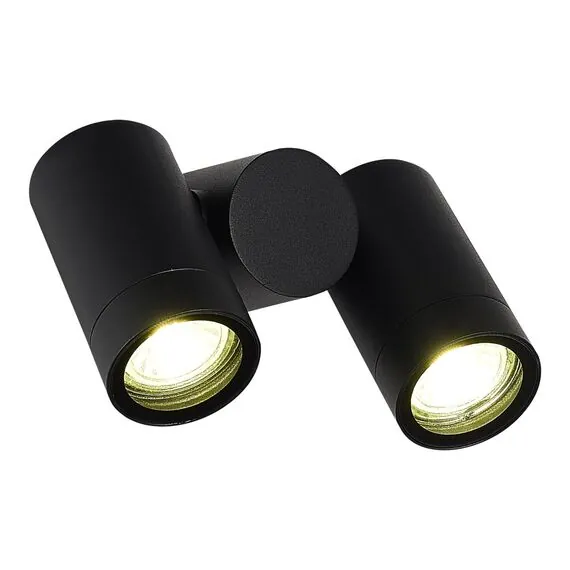 ST LUCE SL9011.402.02 Светильник уличный потолочный ST-Luce черный/белый GU10 2*50W