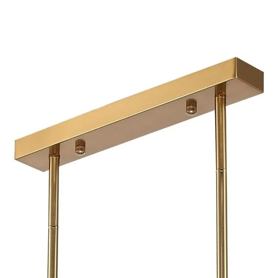 ST LUCE SL6240.203.08 Светильник подвесной ST-Luce золотистый/Прозрачный, январный E14 8*60W, изображение 6