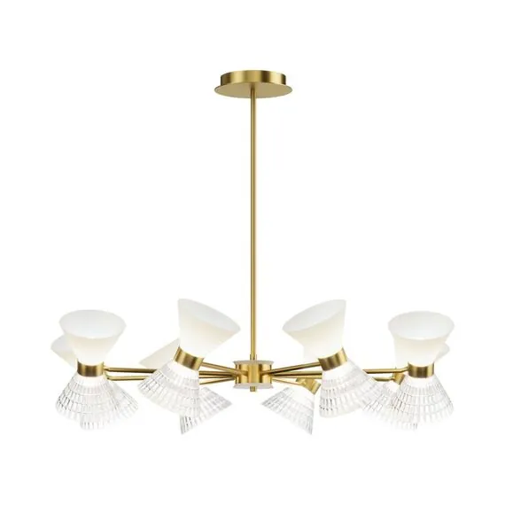 ST LUCE SL2004.303.16 Светильник подвесной ST-Luce латунь/прозрачный, белый, латунь G9 LED 16*5W