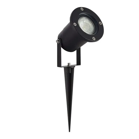 ST LUCE SL9014.425.01 Светильник уличный наземный ST-Luce черный/прозрачный GU10 1*50W, изображение 2