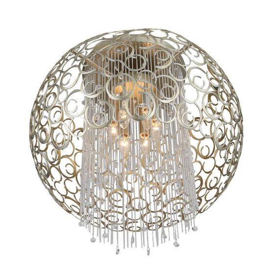 ST LUCE SL1101.202.06 Люстра потолочная ST-Luce Шампань/Шампань, Прозрачный E14 6*40W DOLCIMA, изображение 3