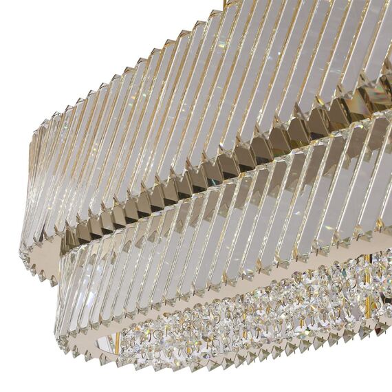 ST LUCE SL6138.303.14 Светильник подвесной ST-Luce латунь/прозрачный E14 14*40W, изображение 4