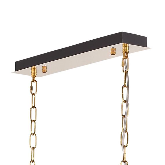 ST LUCE SL6138.303.14 Светильник подвесной ST-Luce латунь/прозрачный E14 14*40W, изображение 6