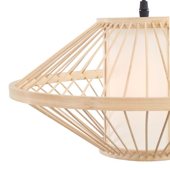 ST LUCE SL6241.533.01 Светильник подвесной ST-Luce Древесный/Белый E27 1*40W, изображение 4