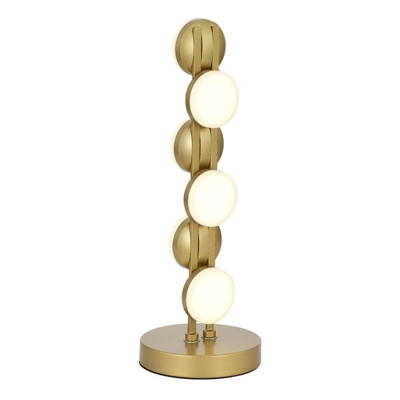 ST LUCE SL6610.204.06 Прикроватная лампа ST-Luce золотистый/белый LED 1*12W 4000K