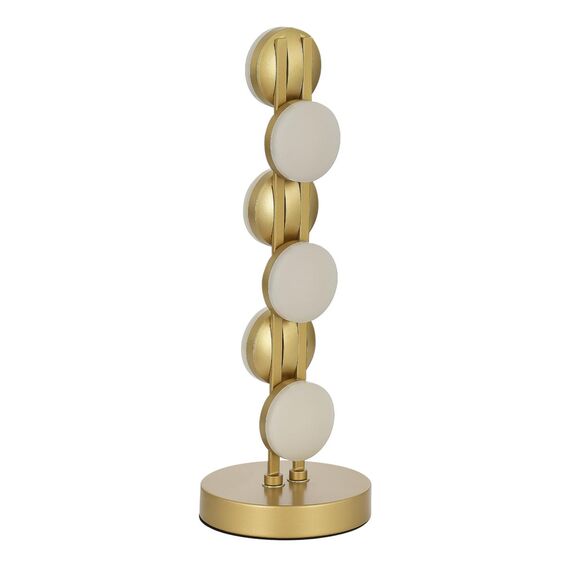 ST LUCE SL6610.204.06 Прикроватная лампа ST-Luce золотистый/белый LED 1*12W 4000K, изображение 2