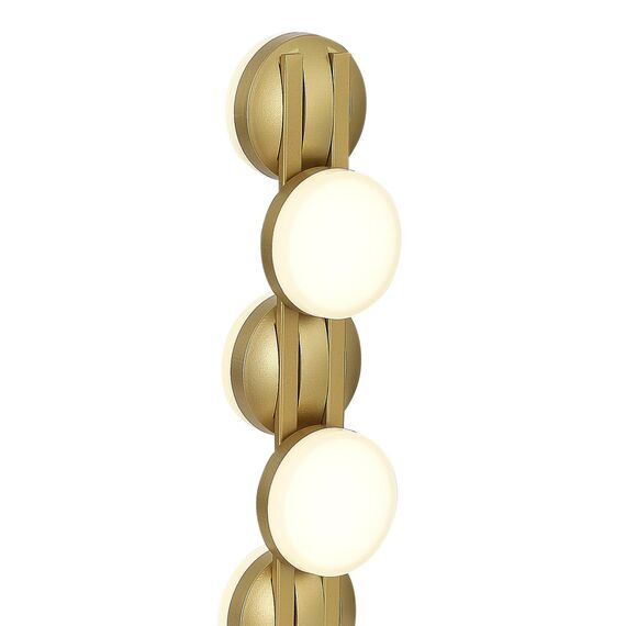 ST LUCE SL6610.204.06 Прикроватная лампа ST-Luce золотистый/белый LED 1*12W 4000K, изображение 4