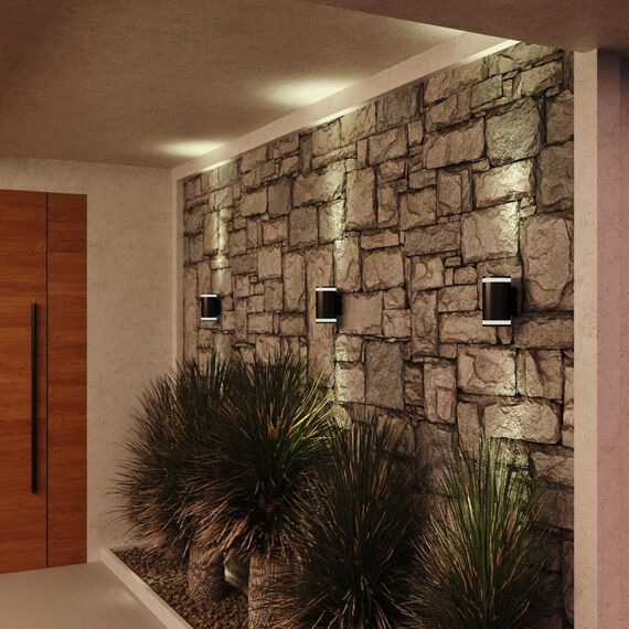 ST LUCE SL9009.402.01 Светильник уличный потолочный ST-Luce черный/белый GU10 1*50W, изображение 4