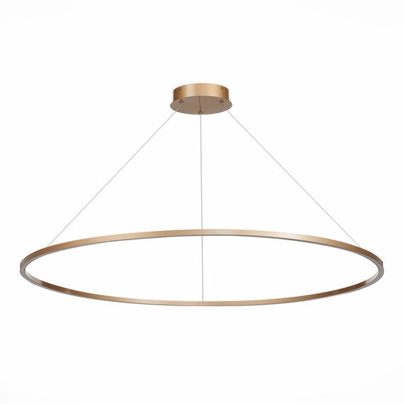 ST LUCE ST605.243.57 Светильник подвесной ST-Luce Золотистый/Белый LED 1*57W 4000K, изображение 2