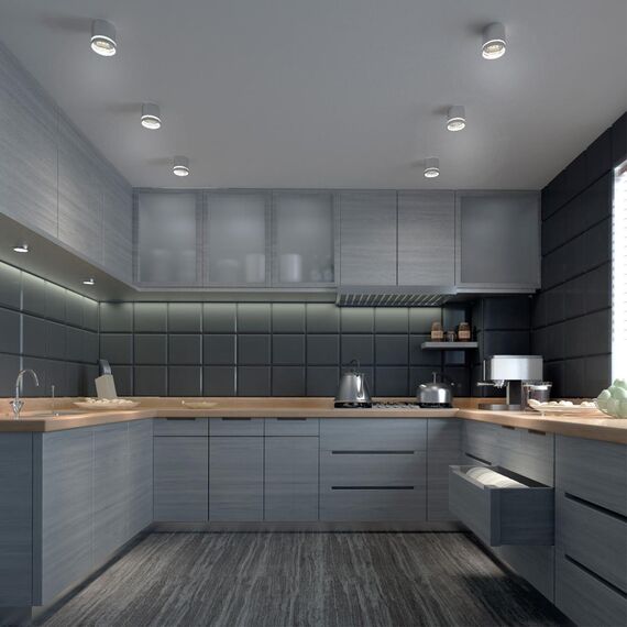 NOVOTECH 358493 OVER NT20 235 серебро Светильник накладной IP20 LED 4000K 12W 220V ARUM, изображение 3