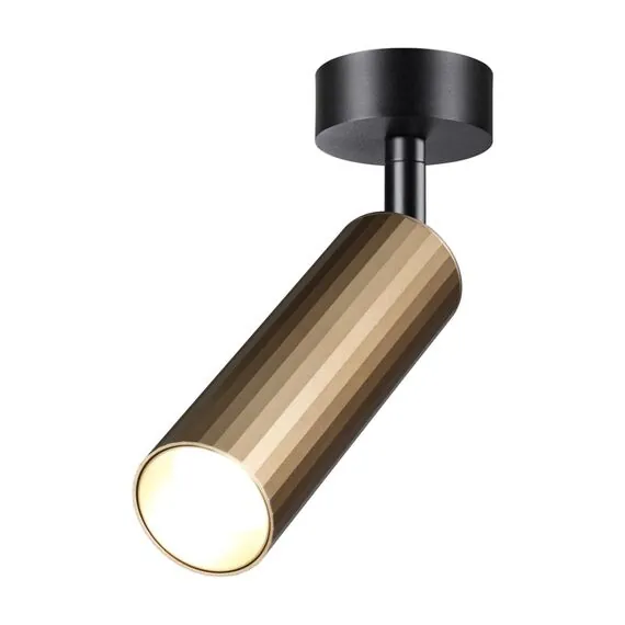 NOVOTECH 358987 OVER NT22 198 бронза светлая/черный Светильник светодиодный накладной IP20 LED 4000K 15W 220V ALBA, изображение 4