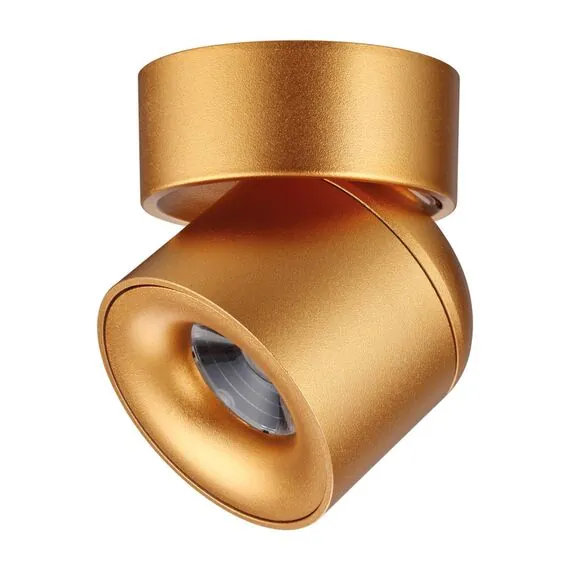 NOVOTECH 358810 OVER NT21 218 матовое золото Светильник накладной светодиодный IP20 LED 10W 850Лм 4000K 220V GESSO