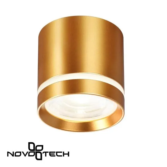NOVOTECH 358494 OVER NT20 235 золото Светильник накладной IP20 LED 4000K 12W 220V ARUM, изображение 4