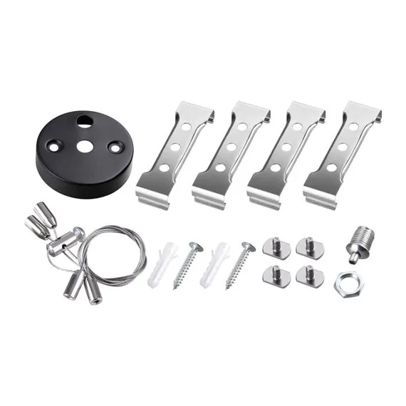 NOVOTECH 359123 OVER NT23 207 черный  Подвесной комплект для арт. 359114, длина троса 2м IP20 BITS