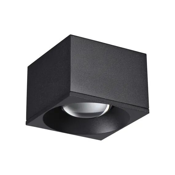 NOVOTECH 358654 OVER NT21 230 черный Светильник накладной светодиодный IP20 LED 4000К 12W 220V PATERA