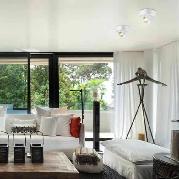 NOVOTECH 357704 OVER NT18 223 белый Накладной светильник IP33 LED 3000K 10W 220-240V RAZZO, изображение 3