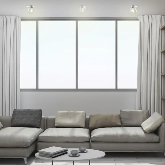 NOVOTECH 357984 OVER NT19 223 белый Накладной светильник IP20 LED 3000К 12W 220V GRODA, изображение 3