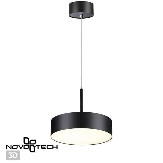 NOVOTECH 358762 OVER NT21 216 черный Светильник накладной светодиодный, длина провода 2м IP20 LED 30W 4000K 2600Лм 100-265V PROMETA, изображение 5