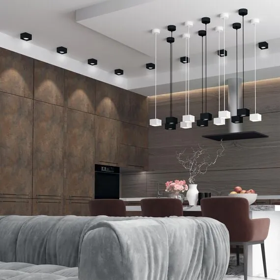 NOVOTECH 358654 OVER NT21 230 черный Светильник накладной светодиодный IP20 LED 4000К 12W 220V PATERA, изображение 3