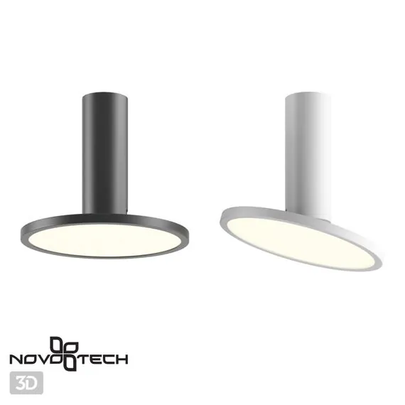 NOVOTECH 358346 OVER NT20 224 черный Светильник накладной IP20 LED 4000K 18W 85-265V HAT, изображение 5