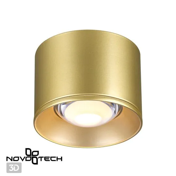 NOVOTECH 358669 OVER NT21 230 золото Светильник накладной светодиодный IP20 LED 4000К 12W 220V PATERA, изображение 6
