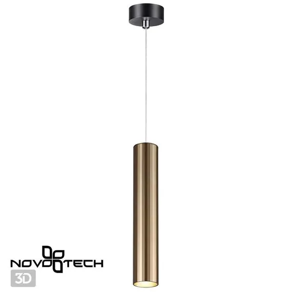 NOVOTECH 358989 OVER NT22 199 бронза светлая/черный Светильник светодиодный накладной, провод 2м IP20 LED 4000K 20W 220V ALBA, изображение 5