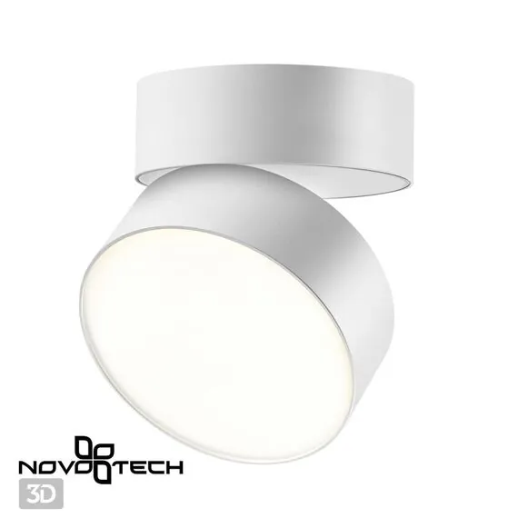 NOVOTECH 358749 OVER NT21 216 белый Светильник накладной светодиодный IP20 LED 24W 4000K 2100Лм 100-265V PROMETA, изображение 6