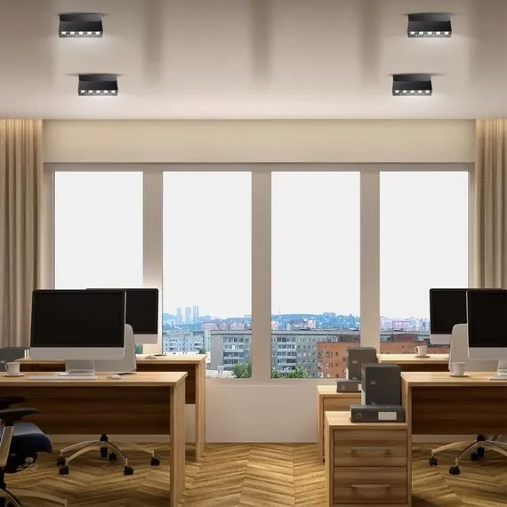 NOVOTECH 358322 OVER NT19 225 черный Светильник накладной IP33 LED 4000К 25W 110-265V EOS, изображение 3