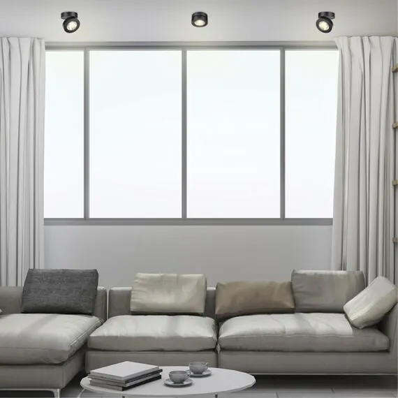 NOVOTECH 357985 OVER NT19 223 черный Накладной светильник IP20 LED 3000К 12W 220V GRODA, изображение 3