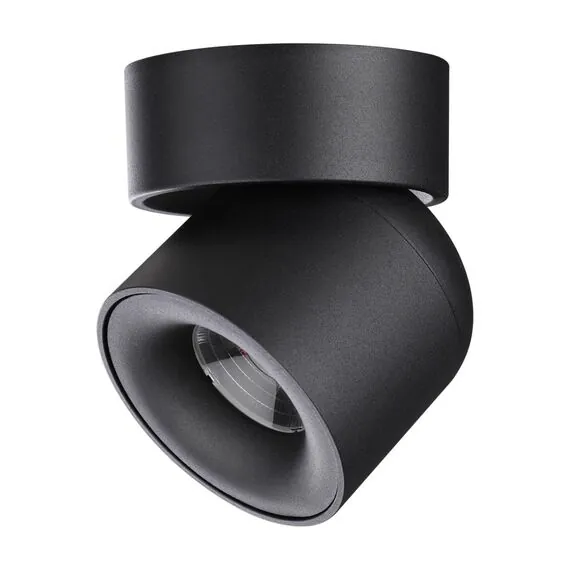 NOVOTECH 358809 OVER NT21 218 черный Светильник накладной светодиодный IP20 LED 10W 850Лм 4000K 220V GESSO