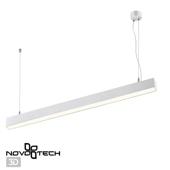 NOVOTECH 358867 OVER NT22 208 белый Светильник накладной/подвесной светодиодный (длина подвесов 1,2м) IP20 LED 4000K 30W 220V ITER, изображение 4