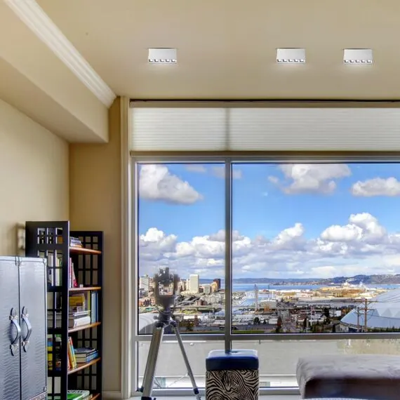 NOVOTECH 358321 OVER NT19 225 белый Светильник накладной IP33 LED 4000К 13W 110-265V EOS, изображение 3