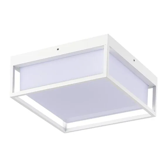 ST LUCE SL9517.502.01 Светильник уличный потолочный ST-Luce белый/белый LED 1*20W 3000K/4000K/5000K, изображение 2