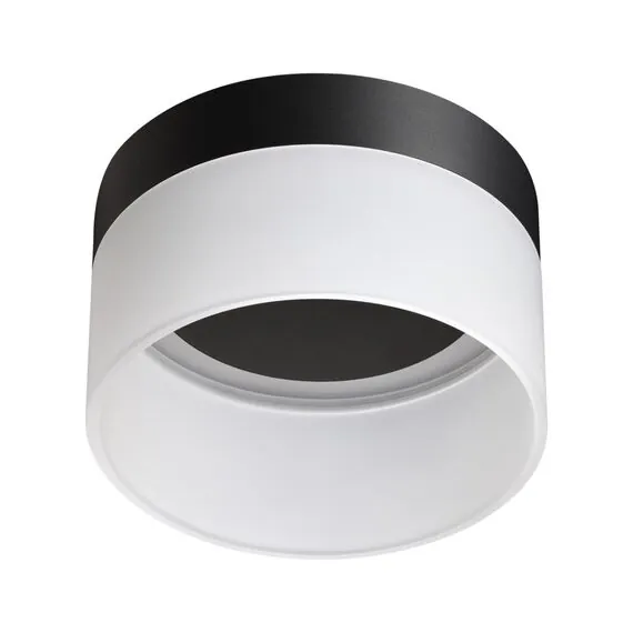 NOVOTECH 359446 OVER NT24 000 черный Светильник накладной светодиодный IP20 LED 18W 220-240V 4000K 1170Лм AURA, изображение 7