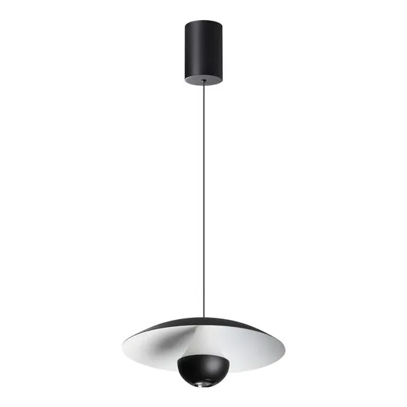 NOVOTECH 359336 OVER NT24 000 черный Светильник подвесной с механизмом регулировки высоты, провод 2м IP20 LED 4W вниз/3W вверх 760Лм 3000K 170-265V IMAN, изображение 8