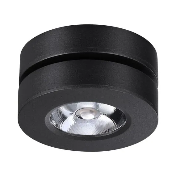 NOVOTECH 359410 OVER NT24 000 черный Светильник накладной/встраиваемый IP20 LED 5W 220V 3000K 240Лм GRODA, изображение 7