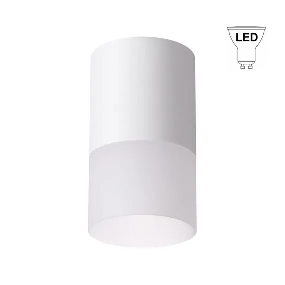 NOVOTECH 370677 OVER NT19 255 белый Светильник накладной IP20 GU10 9W 220-240V ELINA