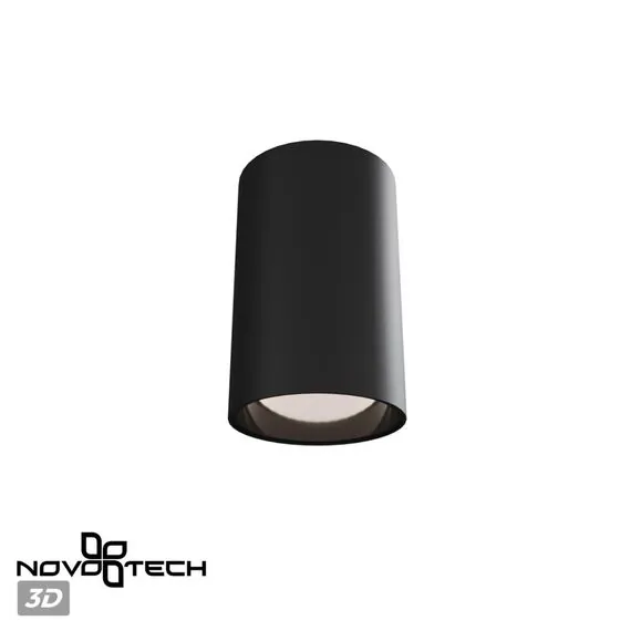 NOVOTECH 359418 OVER NT24 000 черный Светильник накладной влагозащищённый IP54 LED 10W 170-265V 3000К 830Лм RECTE, изображение 5
