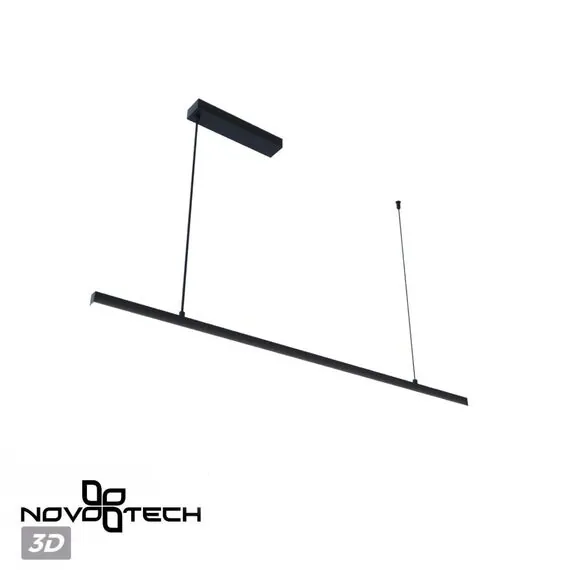 NOVOTECH 359442 OVER NT24 000 черный Светильник подвесной диммир. со сменой цв.темпер. (пульт ДУ/прилож. Smart Life) IP20 LED 48W 85-265V 3000-6000К SOTTO, изображение 5