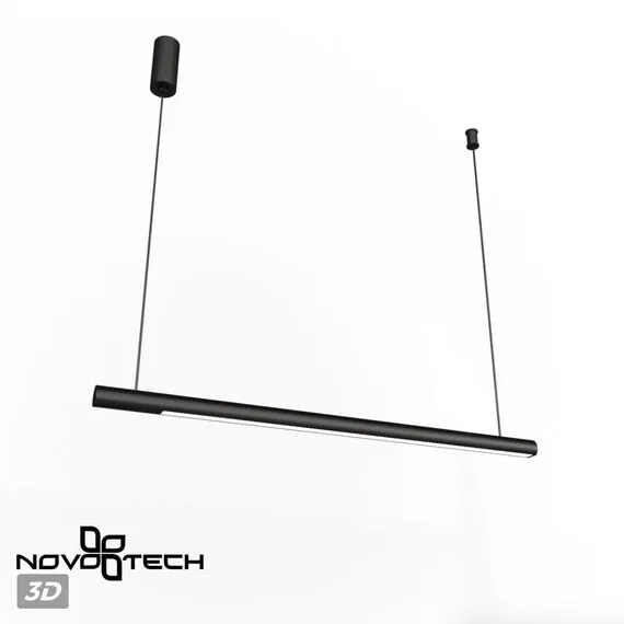 NOVOTECH 359307 OVER NT24 000 черный Светильник подвесной диммируемый со сменой цв.температуры (сенсор) IP20 LED 14W 2700/4000/6000K 220-240V FERMO, изображение 5