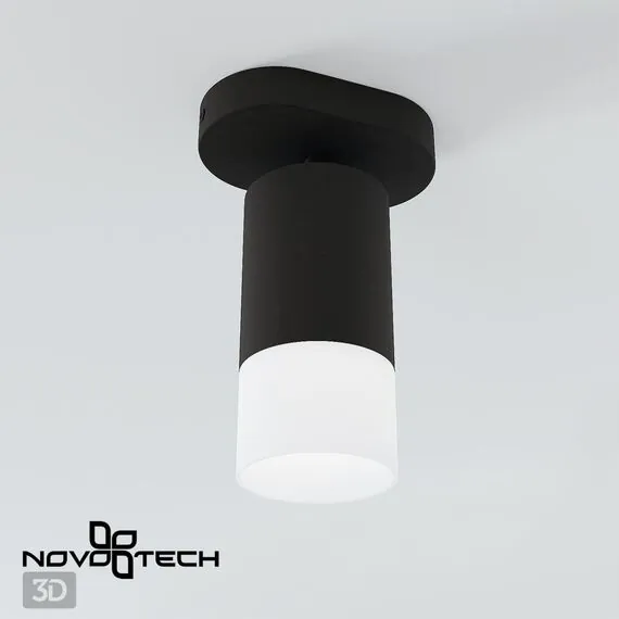 NOVOTECH 370735 OVER NT21 254 черный Светильник накладной IP20 GU10 9W 235V FLAX, изображение 4