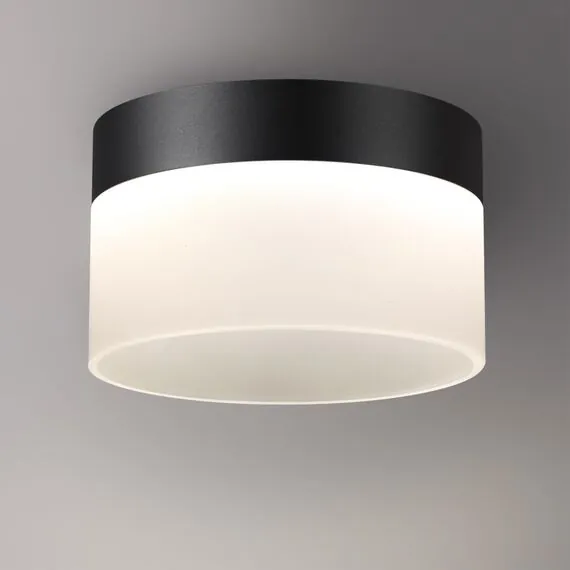 NOVOTECH 359446 OVER NT24 000 черный Светильник накладной светодиодный IP20 LED 18W 220-240V 4000K 1170Лм AURA, изображение 6