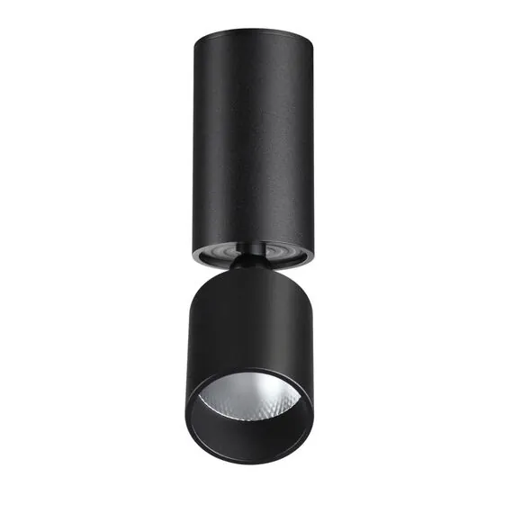 NOVOTECH 359317 OVER NT24 000 черный Светильник накладной светодиодный IP20 LED 10W 85-265V 3000K 1100Лм TUBO, изображение 8