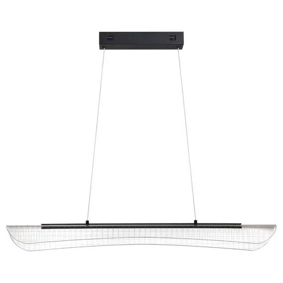 NOVOTECH 359191 OVER NT23 155 черный Светильник подвесной диммируемый, в комплекте пульт ДУ IP20 LED 3000К~6000К 32W 220-240V WELLE, изображение 6